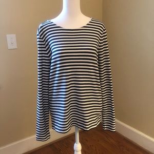 Vineyard Vines Striped Long Sleeve Top